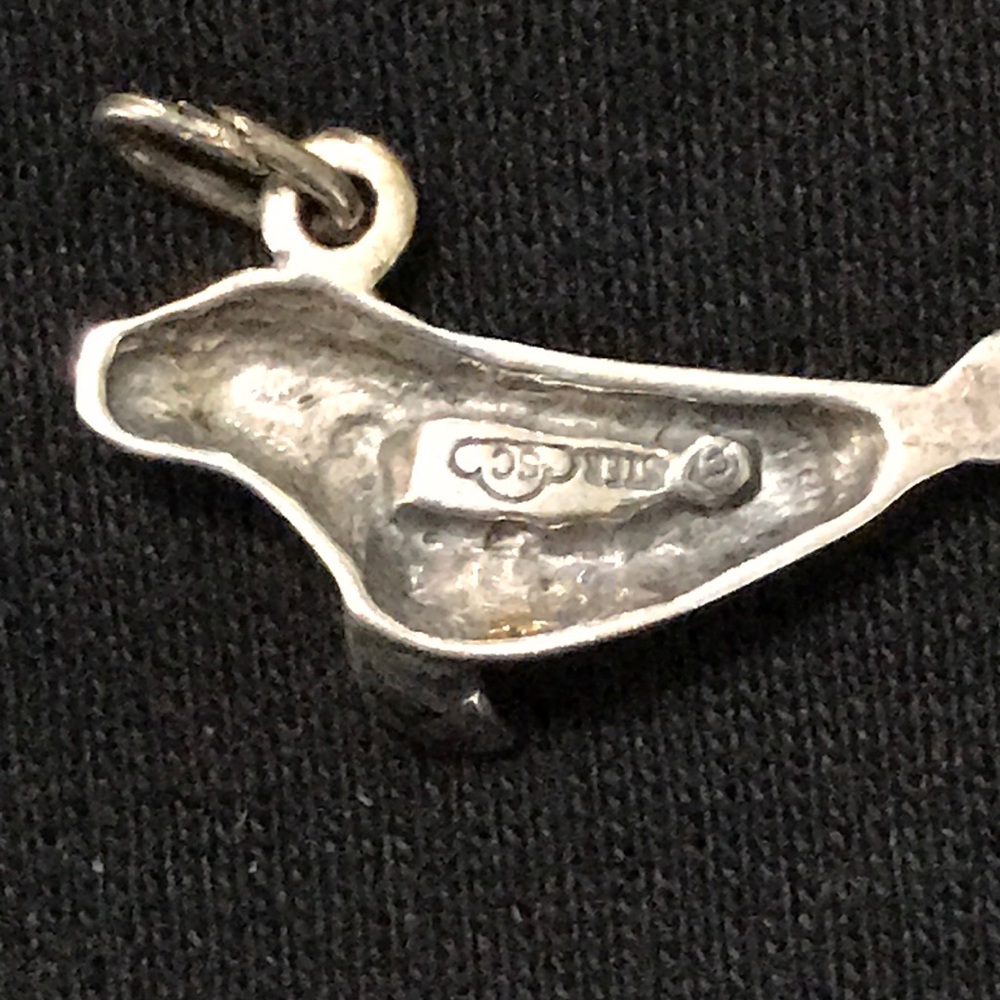 Vintage Unisex Manatee🦭Sterling Silver Charm /Pendant. - Picture 3 of 6